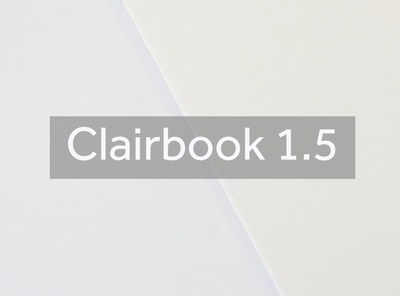 Clairbook 1.5 | © EP